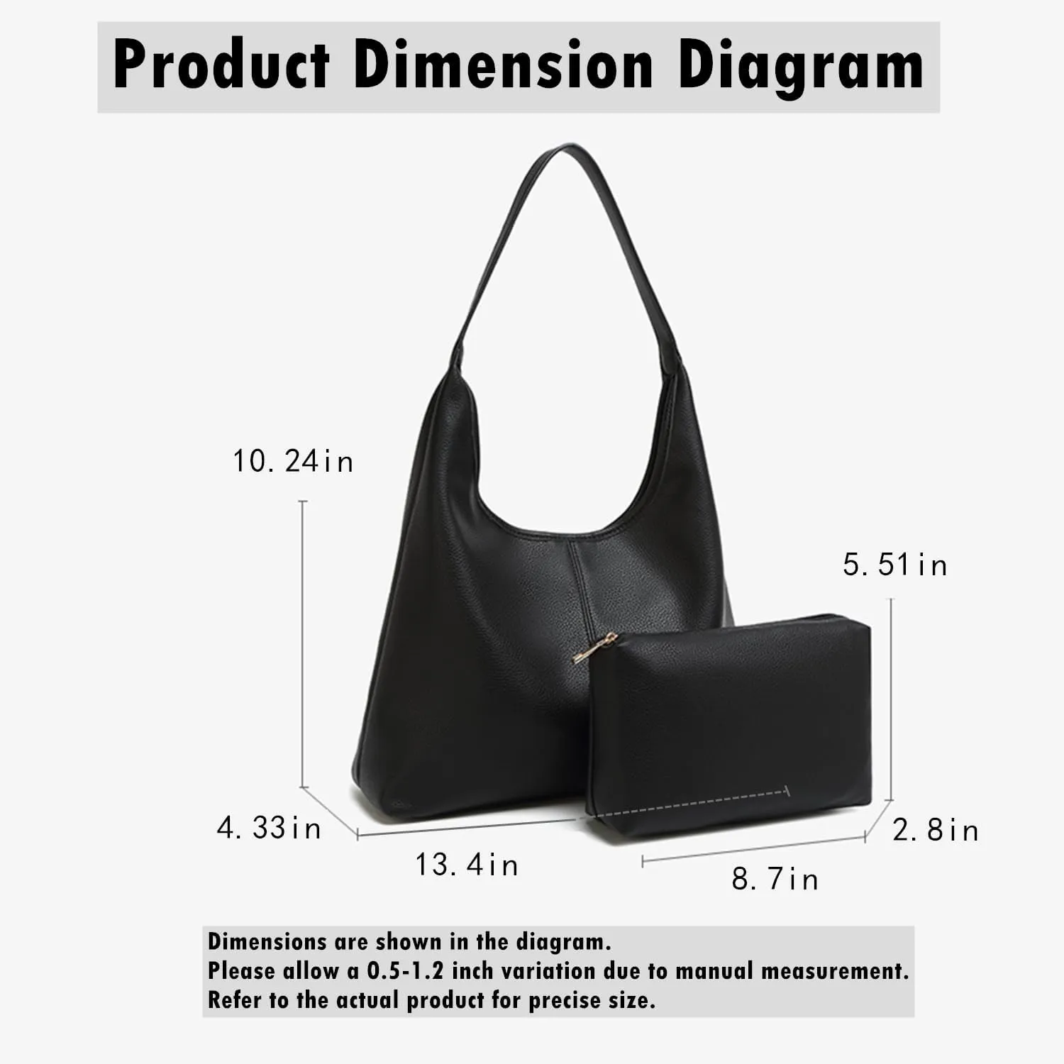 Large Work Tote Bags for Women, 2025 Boho Slouchy Suede Purses Handbags