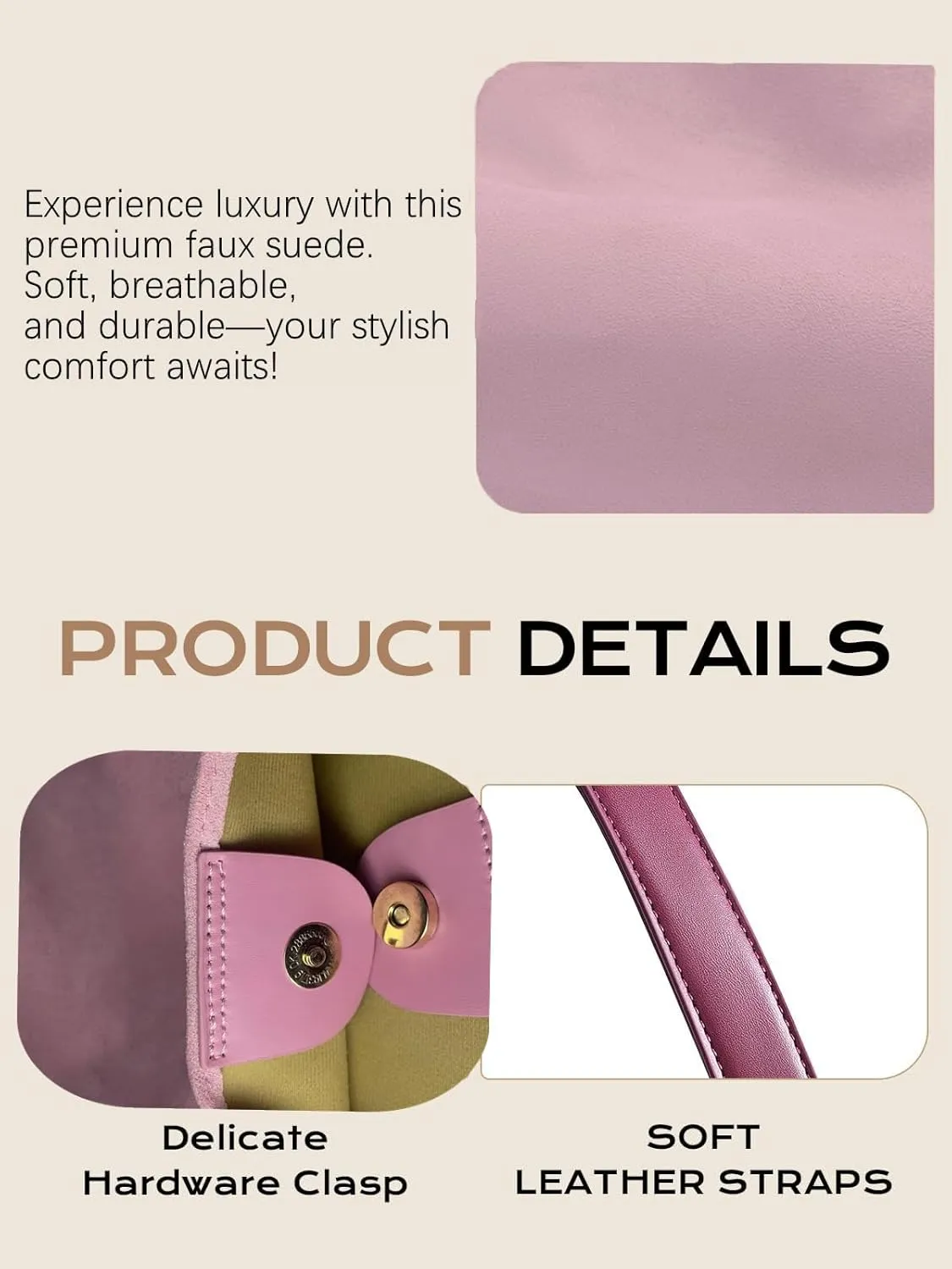 Large Work Tote Bags for Women, 2025 Boho Slouchy Suede Purses Handbags