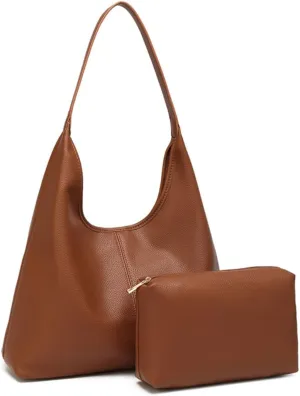 Large Work Tote Bags for Women, 2025 Boho Slouchy Suede Purses Handbags