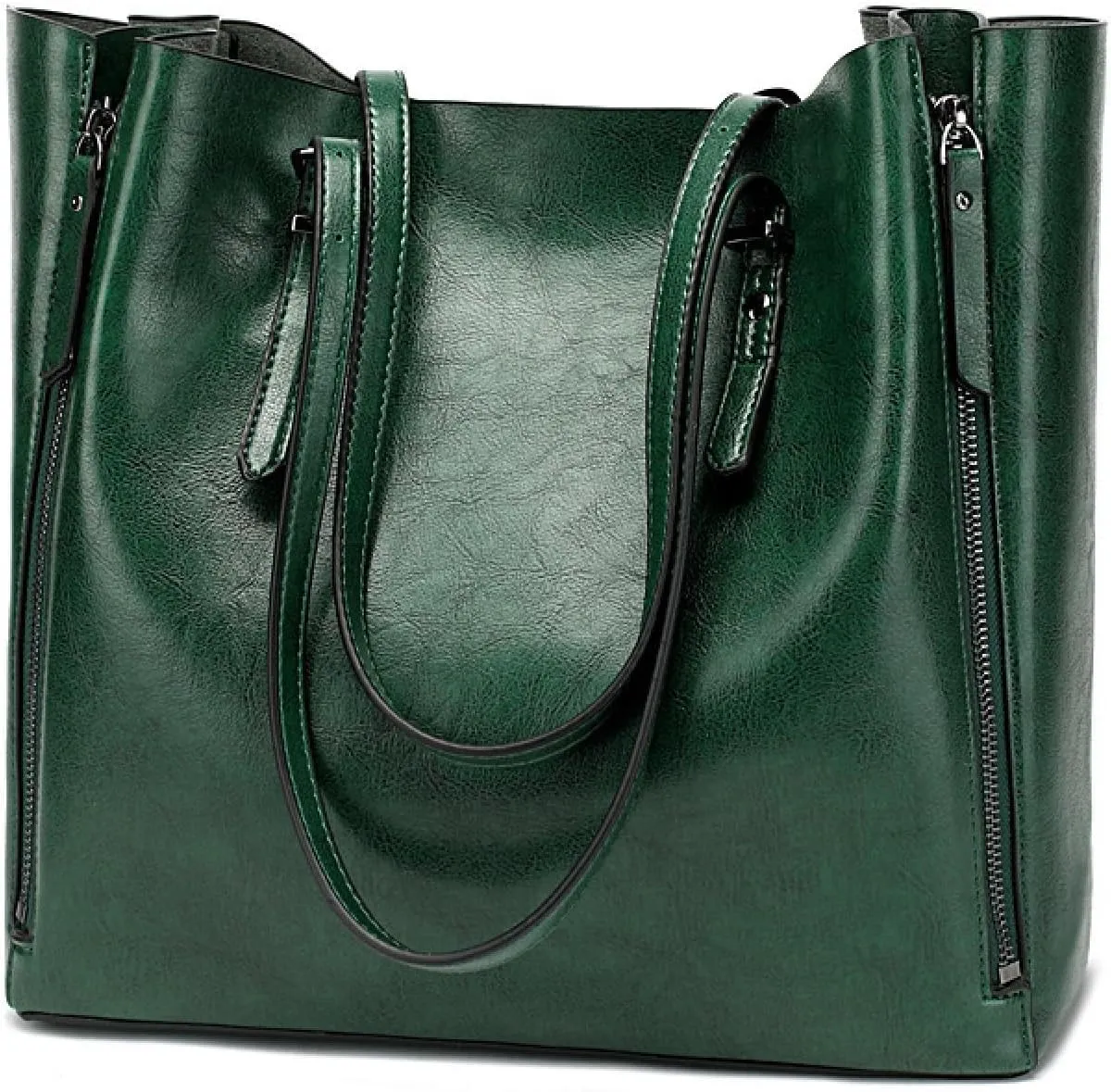 Leather Bag, Large Capacity Shoulder Bag, Tote Bag