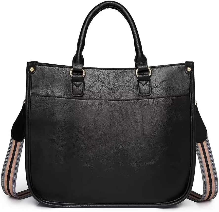 Leather Tote Bag for Women Vintage Hobo Western Crossbody Shoulder Bag Trendy Anti-thief Lady Purses Handbags