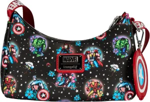 Loungefly Marvel Avengers Tattoo Shoulder Bag
