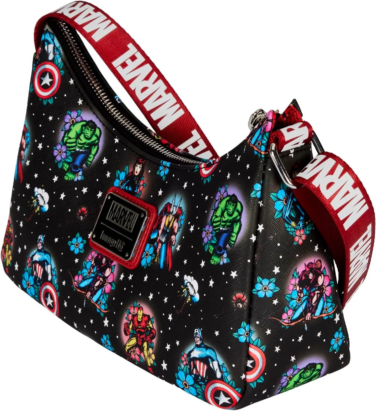 Loungefly Marvel Avengers Tattoo Shoulder Bag