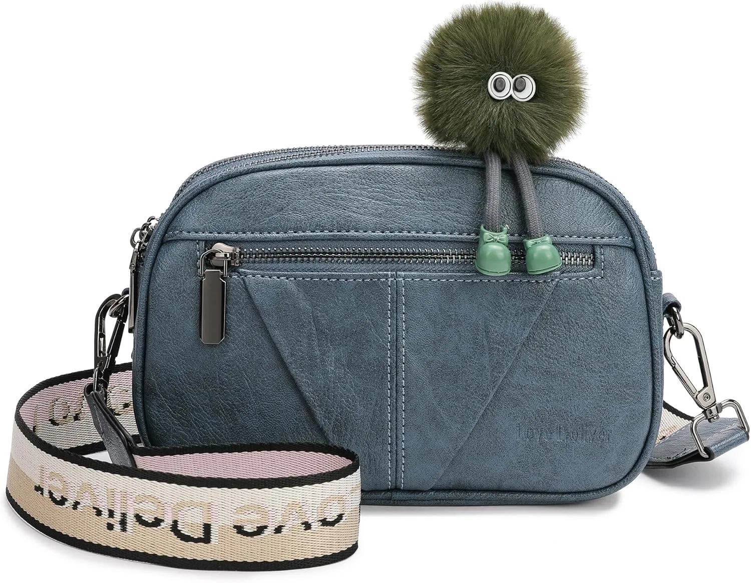 Love Deliver Small Square Crossbody Bags