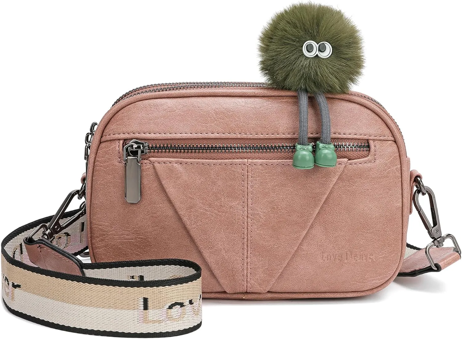 Love Deliver Small Square Crossbody Bags