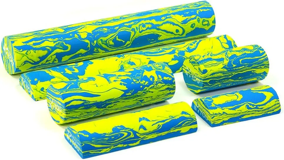 Low Density Soft/Medium Foam Physical Therapy Roller (18" Half Round)