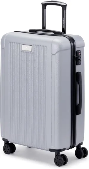 Marc New York Lotus 25" Upright Luggage, Silver, Medium