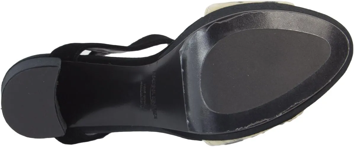 Marina Rinaldi Women's Leonida Velvet Platform Heels, Black