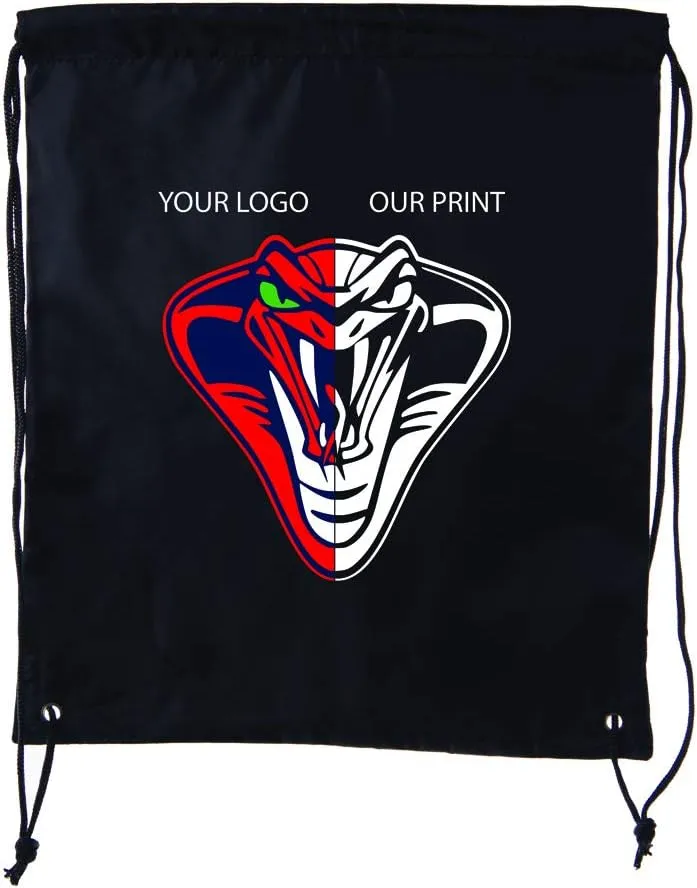 Mato & Hash Custom Bags With Your Logo | Promotional Drawstring Backpack - 20PK Grey CE2500