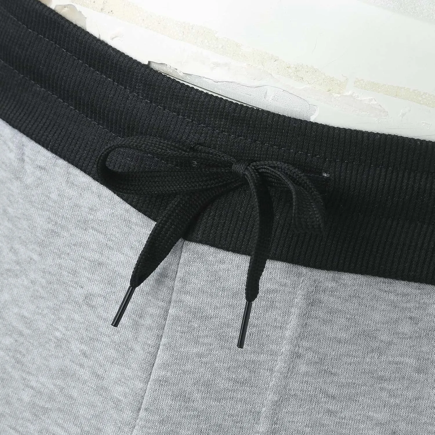 Men's Pants 4 8 Fashion Casual Loose Cotton Plus Size Pocket Lace Up Elastic Waist Pants Trousers Parachute Pants for