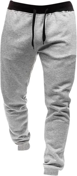 Men's Pants 4 8 Fashion Casual Loose Cotton Plus Size Pocket Lace Up Elastic Waist Pants Trousers Parachute Pants for