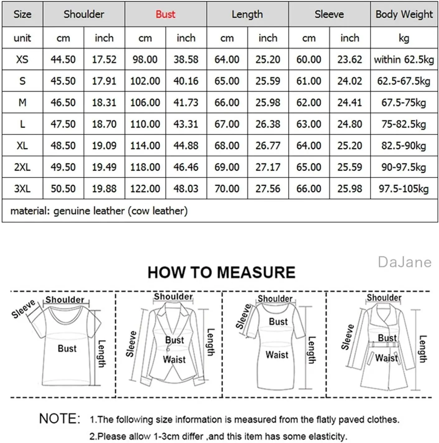 Men’s Sheepskin Leather Jacket Midweight Spring Slim Fit Layered Coat