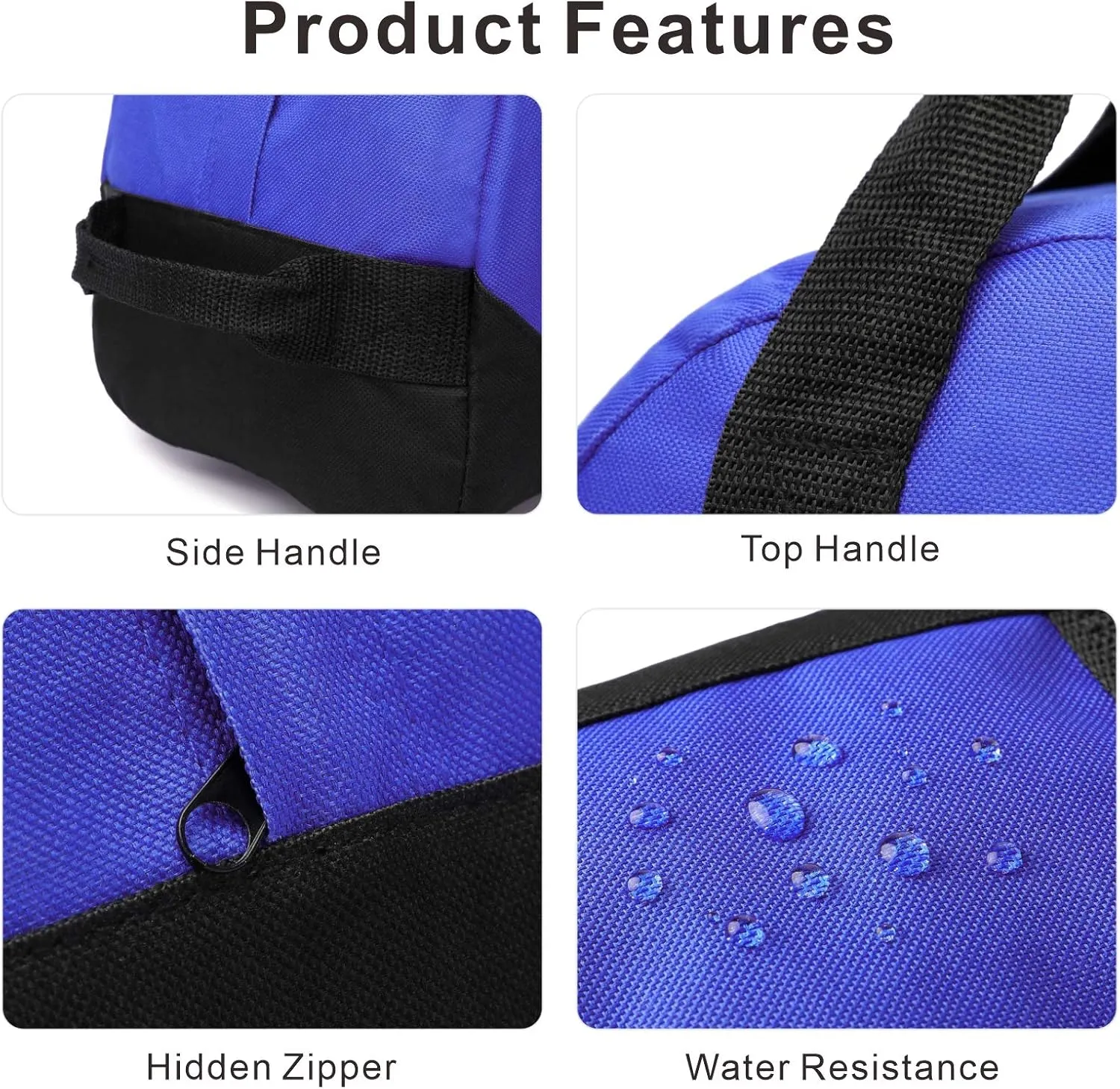 Mini Duffle Bag, 12” Small Sport Travel Carry On Weekender Gym Bag For men and Women