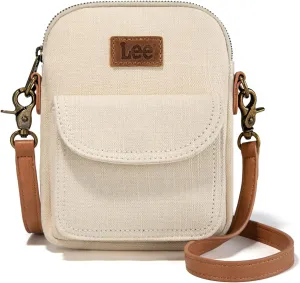 Montana West x Lee Crossbody Bags for Women Small Denim Trendy Purses Travel Shoulder Handbags with Adjustable Strap
