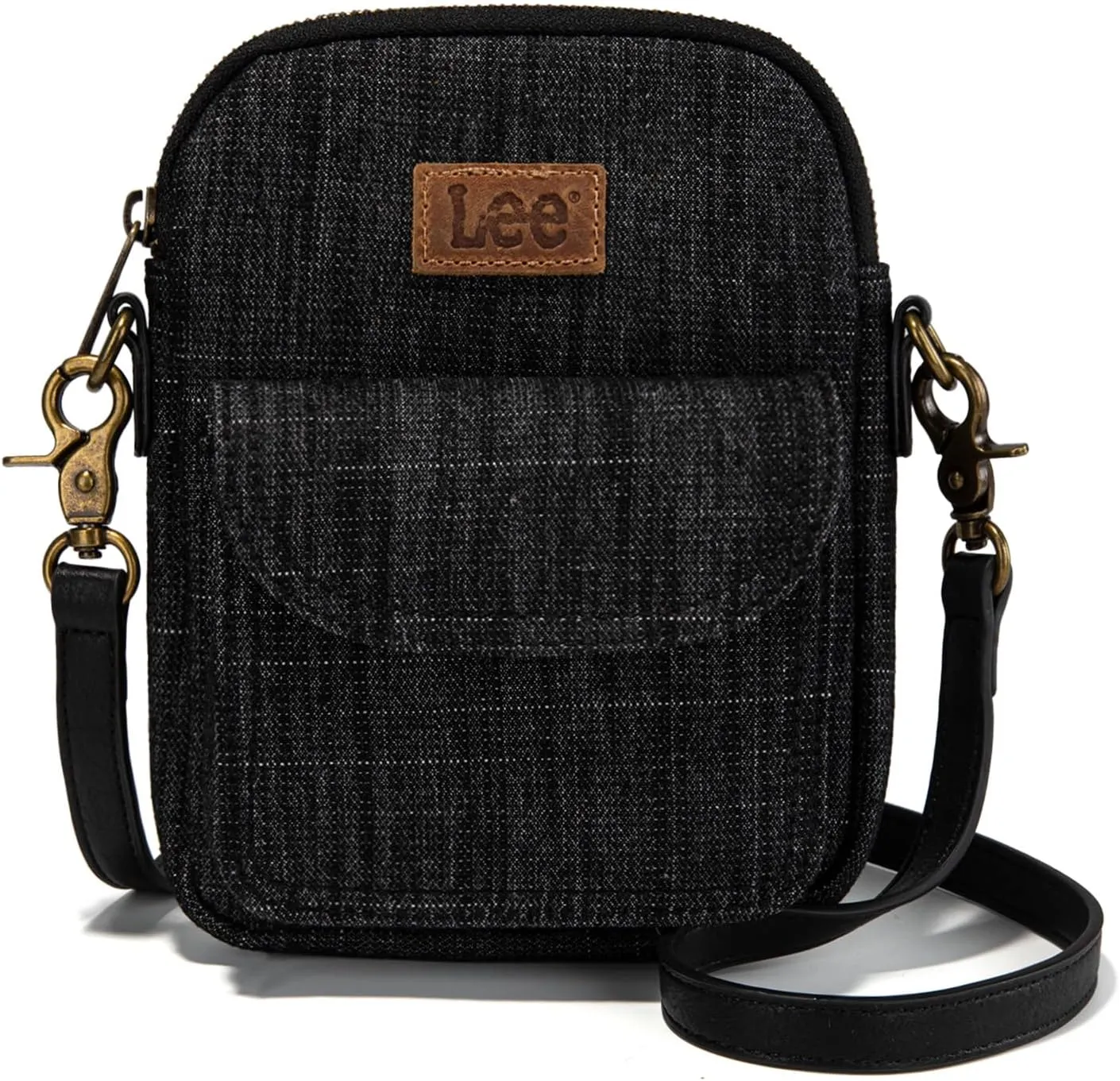Montana West x Lee Crossbody Bags for Women Small Denim Trendy Purses Travel Shoulder Handbags with Adjustable Strap