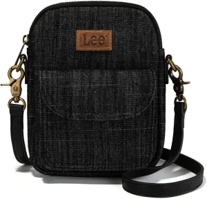 Montana West x Lee Crossbody Bags for Women Small Denim Trendy Purses Travel Shoulder Handbags with Adjustable Strap