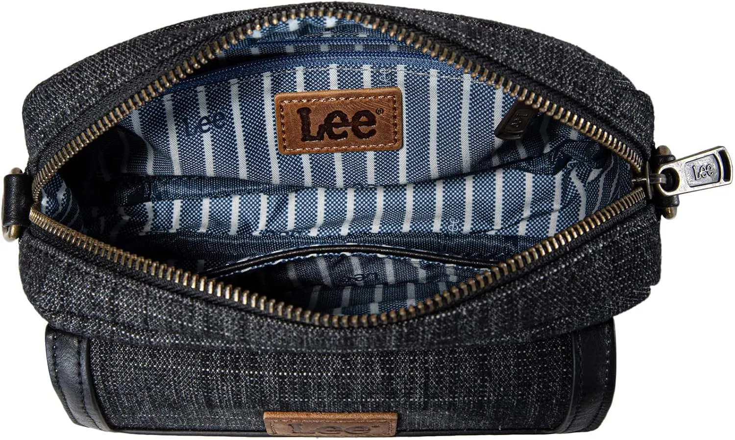 Montana West x Lee Denim Small Crossbody Bags for Women Cute Shoulder Handbag with Headphone Pouch