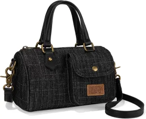 Montana West x Lee Top Handle Satchel Bags for Women Denim Designer Purses and Handbags Fashion Crossbody Bag