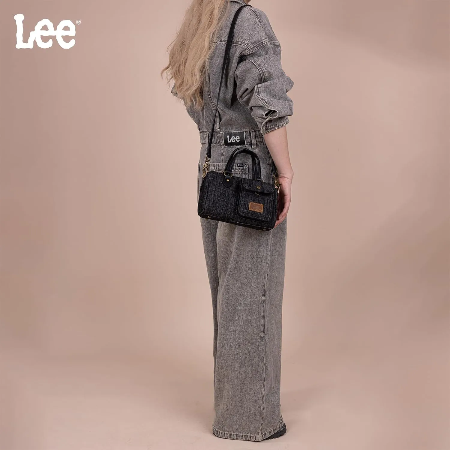 Montana West x Lee Top Handle Satchel Bags for Women Denim Designer Purses and Handbags Fashion Crossbody Bag
