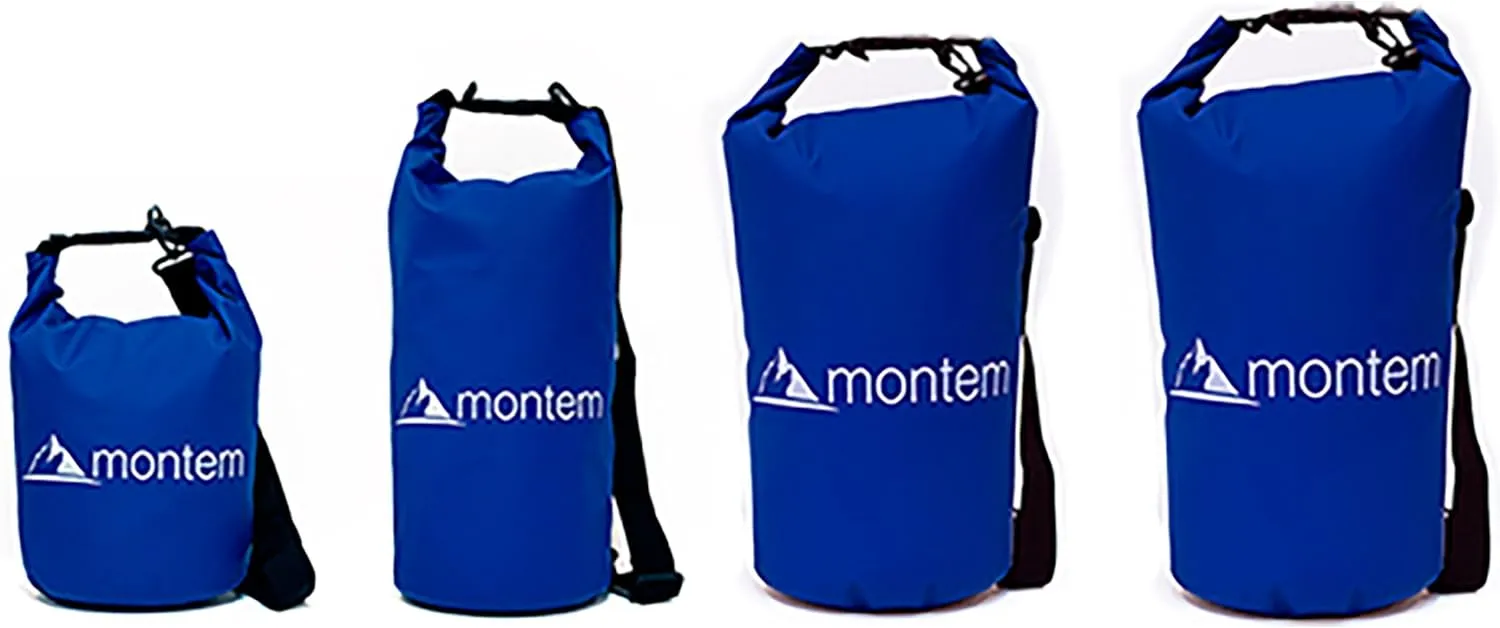 Montem Premium Waterproof Bag/Roll Top Dry Bag - Perfect for Kayaking/Boating/Canoeing/Fishing/Rafting/Swimming/Camping/Snowboarding
