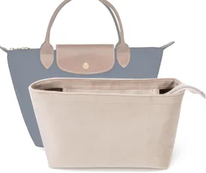 New Material Purse Organizer Insert women's Handbag Organizers Bag Organizer Shaper Insert Bag In Bag for longchamp (s/19.5 * 13 * 16cm)
