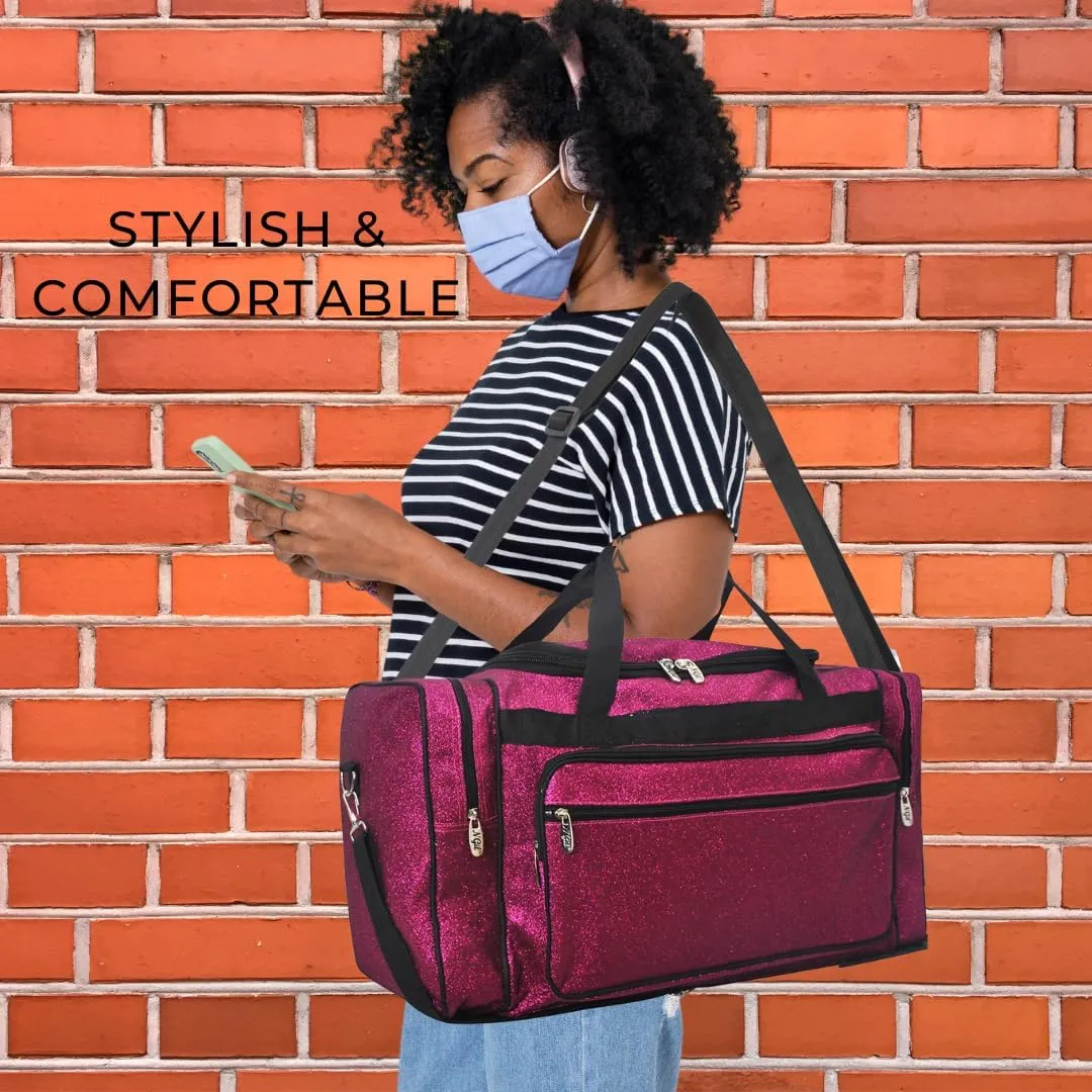 NGIL Canvas 23" inch Duffle Bag (Happy Sloth)