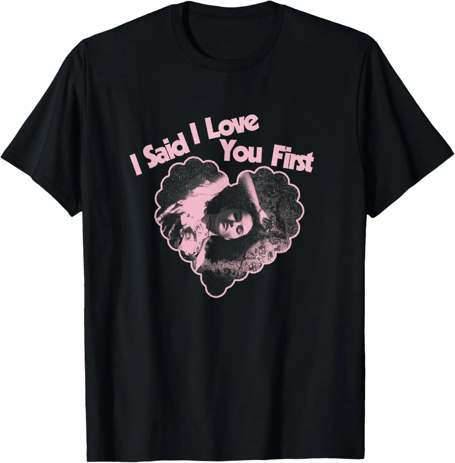 Official Selena Gomez Love You First Pink Heart Exclusive T-Shirt