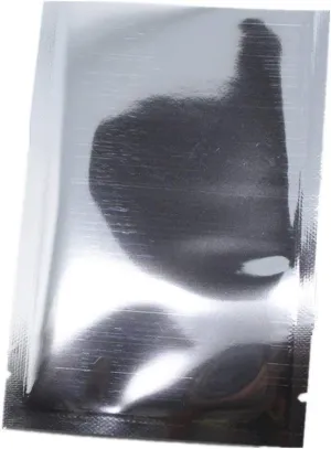 PABCK 2000 Pieces 2x2.8 inches (1.6x2.4 inches Inner Size) Silver Foil Pouch Heat Seal Bulk Food Storage Bags Vacuum Sealer Wrapping