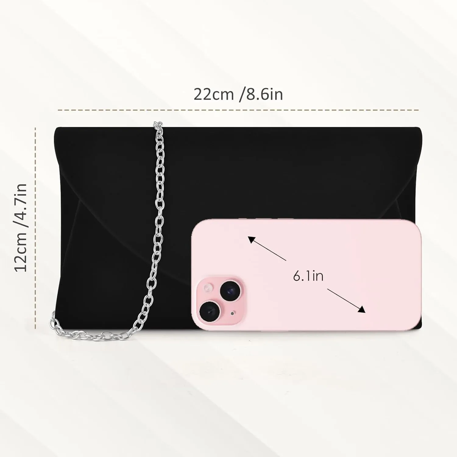 PACETAP Clutch Purses for Women, Handbags with Chain for Women Formal, Evening Bag for Wedding Party Cocktail Prom Dinner