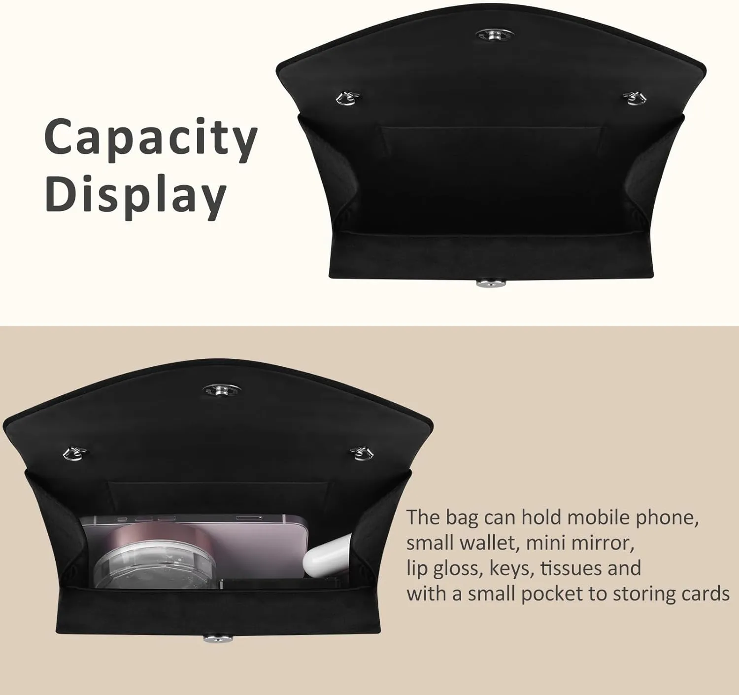 PACETAP Clutch Purses for Women, Handbags with Chain for Women Formal, Evening Bag for Wedding Party Cocktail Prom Dinner