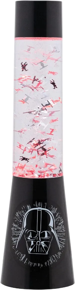 Paladone Star Wars Glitter Flow Lamp, Night Mood Lighting, 33 cm