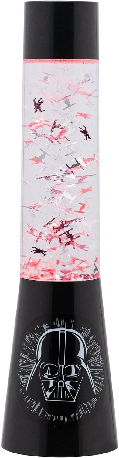 Paladone Star Wars Glitter Flow Lamp, Night Mood Lighting, 33 cm