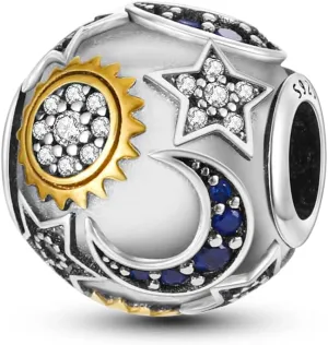 Parmuz Charms for Bracelets 925 Sterling Silver Butterfly summer travel Ocean Lucky charm beads Pendant Jewelry for Woman Mom