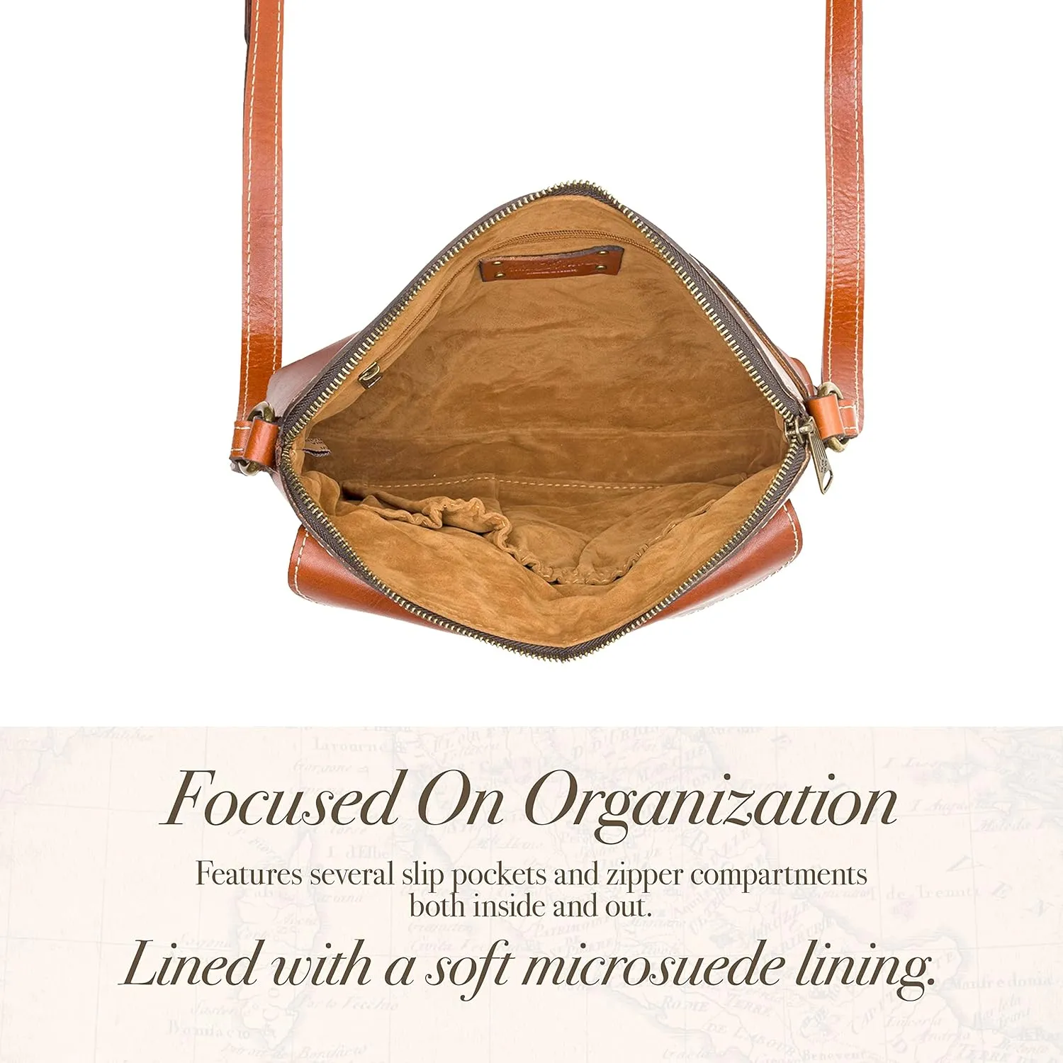 Patricia Nash | Avellino Leather Crossbody Bag