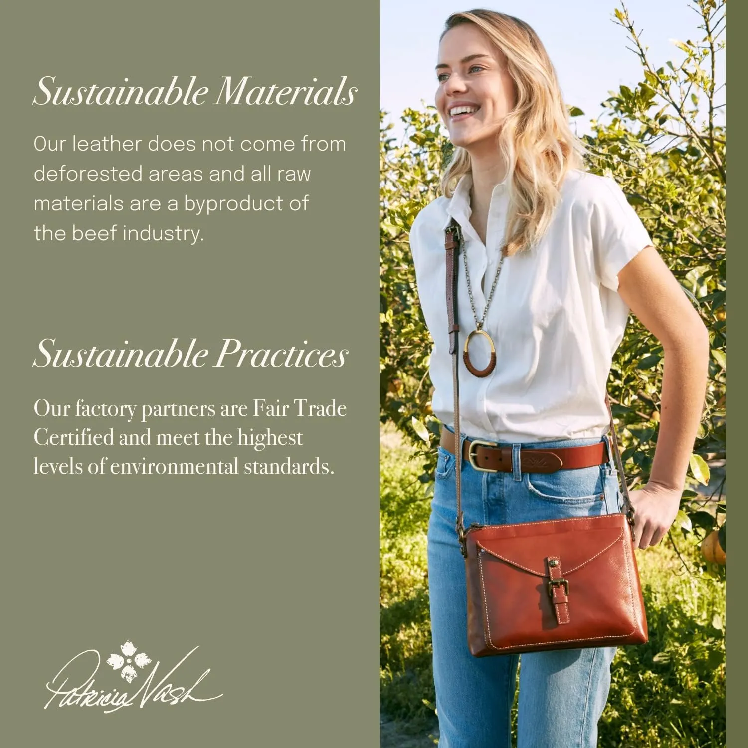 Patricia Nash | Avellino Leather Crossbody Bag