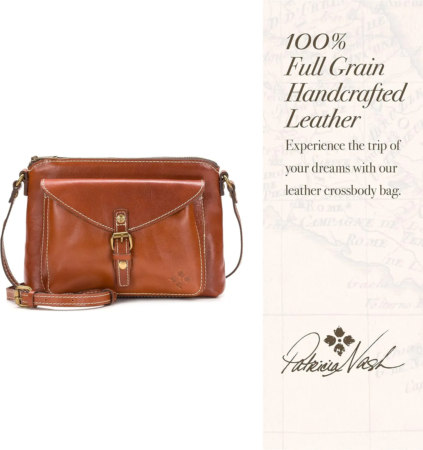 Patricia Nash | Avellino Leather Crossbody Bag