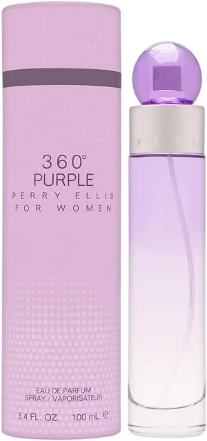 Perry Ellis 360 Purple By Perry Ellis 3.4 oz Eau De Parfum Spray for Women