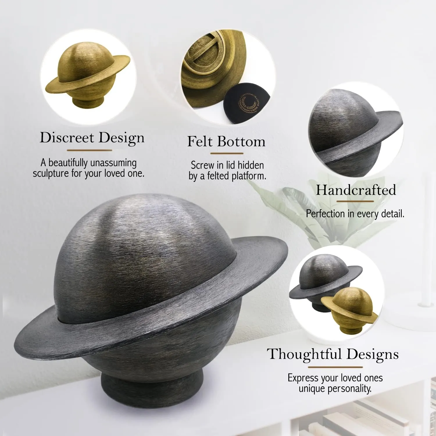 Planet Galaxy Cremation Urn for Ashes Adult Male - Personalized Cremation Urns for Human Ashes Adult Man Decorative Urns - Beautifully Handcrafted Urns for Ashes Urn for Ashes for Women