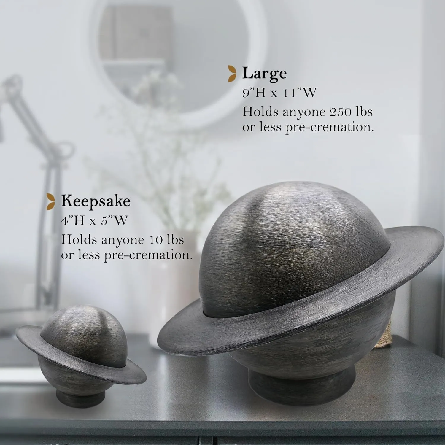 Planet Galaxy Cremation Urn for Ashes Adult Male - Personalized Cremation Urns for Human Ashes Adult Man Decorative Urns - Beautifully Handcrafted Urns for Ashes Urn for Ashes for Women