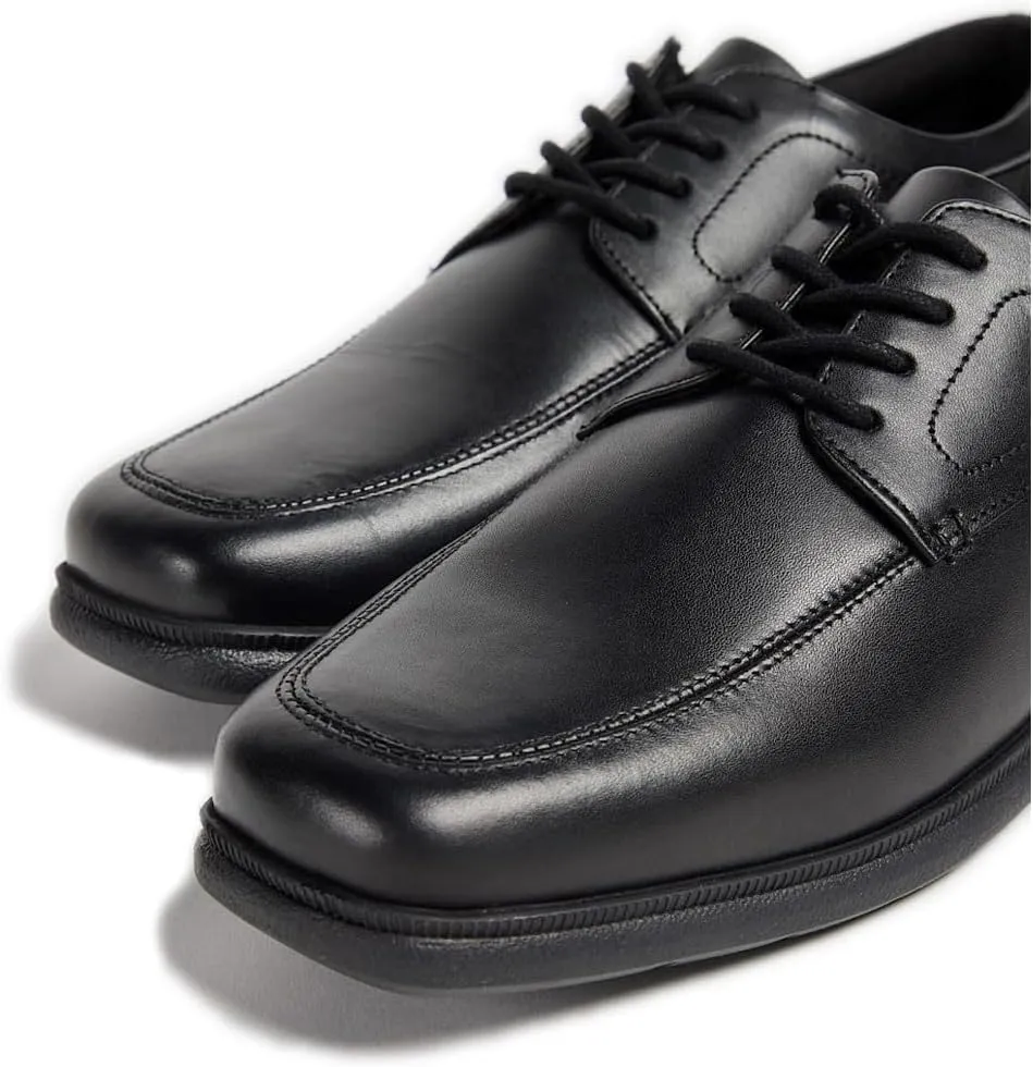 POD Hornet Leather School Shoes for Kids