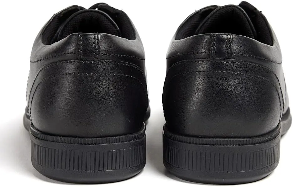 POD Hornet Leather School Shoes for Kids