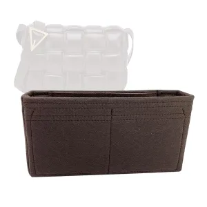 Premium Bag Organizer for Bottega Veneta Padded Cassette (Handmade/20 Color Options) [Purse Organiser, Liner, Insert, Shaper]