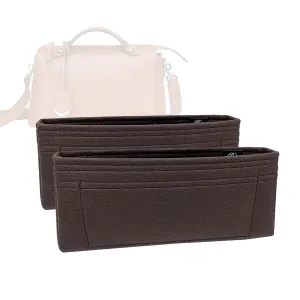 Premium Bag Organizer for Fendi By The Way Medium [Set of 2] (Handmade/20 Color Options) [Purse Organiser, Liner, Insert, Shaper]