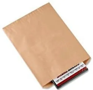 Premium Quality Kraft Paper Bags Flat Merchandise Bags 100 pack (8.5 X 11 In)