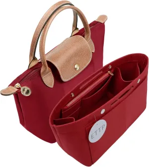 Purse Organizer Insert For Handbags, Felt Tote Bag Organizer Insert, Handbag Organizer, Compatible with Neverful Speedy and More, 6 Size