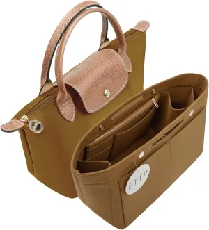 Purse Organizer Insert For Handbags, Felt Tote Bag Organizer Insert, Handbag Organizer, Compatible with Neverful Speedy and More, 6 Size