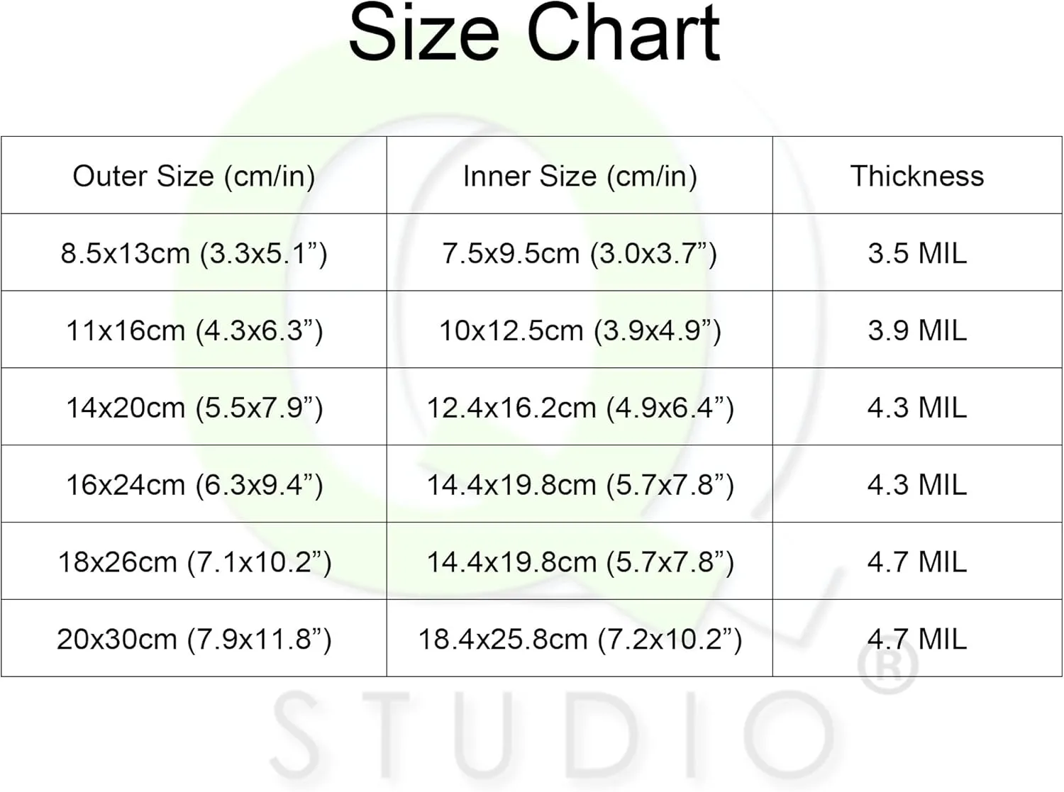 QQ Studio Pack of 100 Windowed or Double Sided Holographic Stand Up Packaging Bags with QuickQlick™ Seal for Food and Snacks (Clear & Silver Base Hologram, 11x16cm (4.3x6.3"))