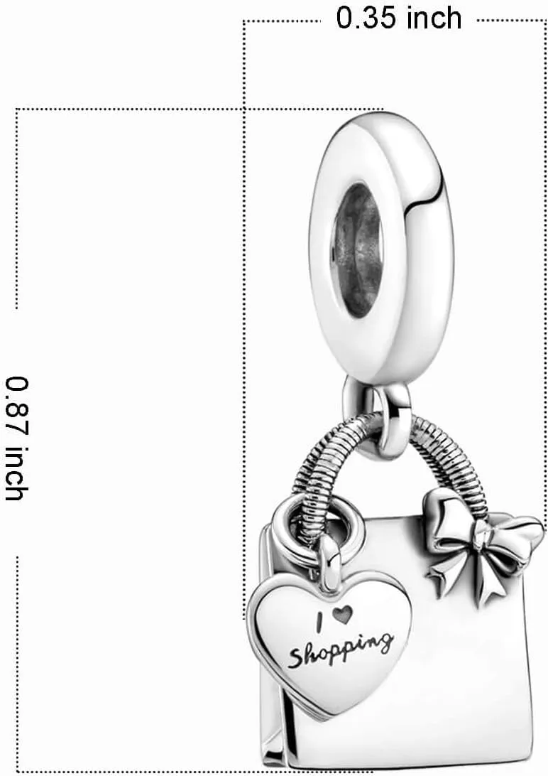 Queen Happy Birthday Hot Air Balloon Family Puppy Charm 925 Sterling Silver Charms for Bracelets and Necklaces Mother's Day Charms for Women