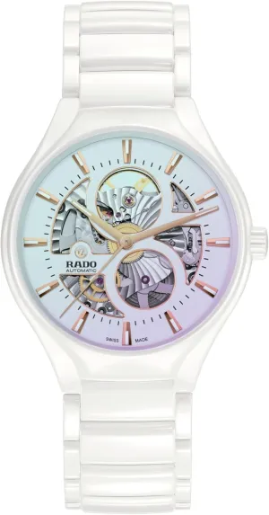 Rado -New True-Unisex-Swiss Automatic Watch-High-Tech Ceramic-Sapphire Crystal -40mm