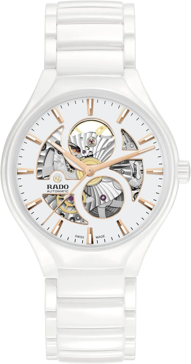 Rado -New True-Unisex-Swiss Automatic Watch-High-Tech Ceramic-Sapphire Crystal -40mm